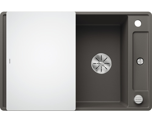 Spoelbak met afdruiprek en snijplank