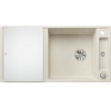 Spoelbak met snijplank en afstandsbediening voor de afvoer