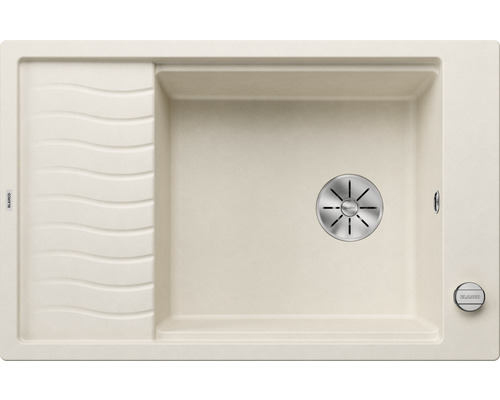 Spoelbak van composietmateriaal met afdruiprek