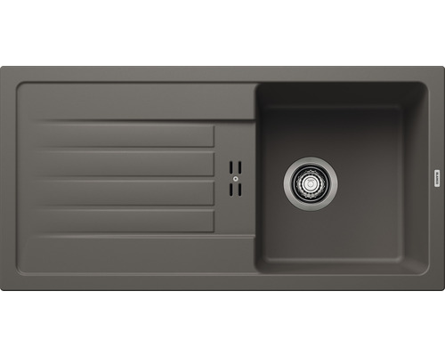 BLANCO Spoelbak Favum 45 S vulkaangrijs 43,5x86 cm Spoelbak met afdruipvlak