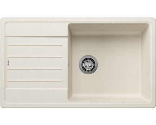 Spoelbak van composietmateriaal met afdruiprek