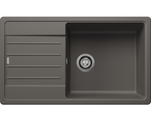 Spoelbak van silgraniet met afdruiprek