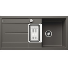 Spoelbak met afdruiprek en accessoires