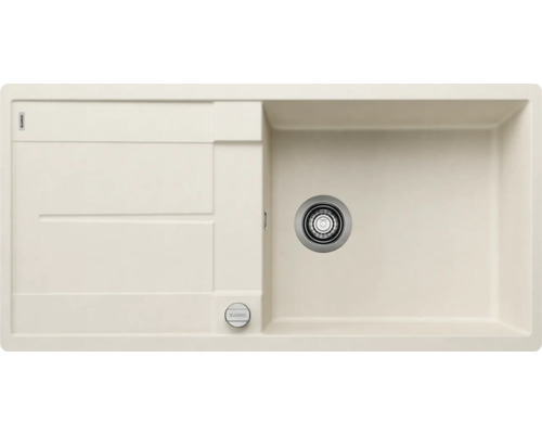 Granieten spoelbak met enkele wasbak en afdruiprek