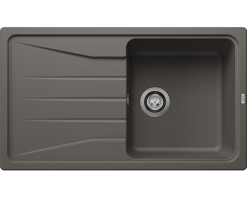 Spoelbak van composietmateriaal met afdruiprek