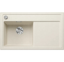 Beige aanrechtspoelbak met afdruiprek