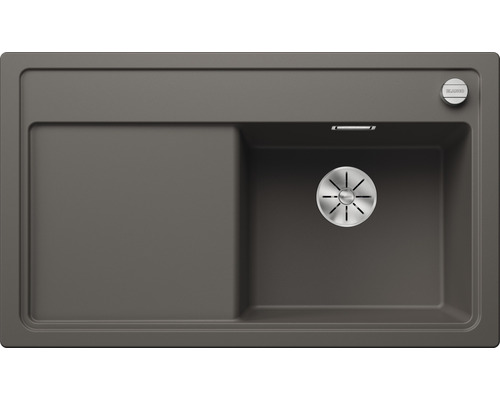 Spoelbak met één bak en afdruiprek