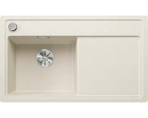 Spoelbak van silgranit met afdruiprek