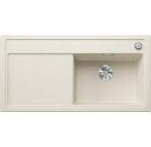 Beige spoelbak met afdruiprek