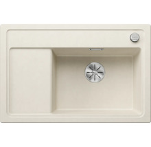 Beige aanrechtspoelbak met afdruiprek