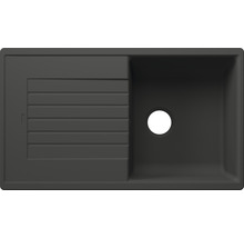 Spoelbak van composietmateriaal met afdruiprek