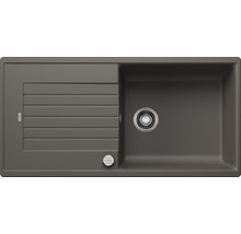 Spoelbak van silgranit met afdruiprek