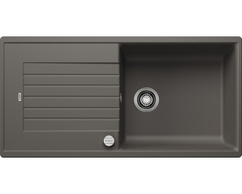 Spoelbak van silgranit met afdruiprek