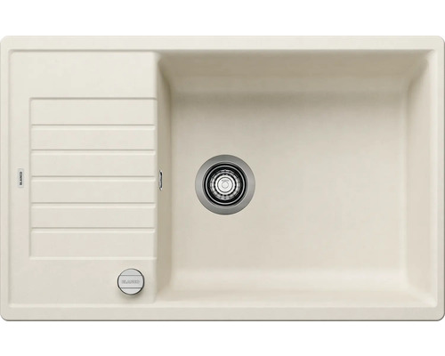 Spoelbak van steen met afdruiprek