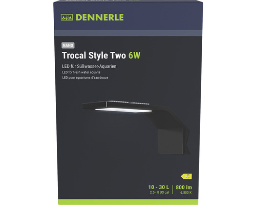 Dennerle Trocal Style Two 6W LED-lamp voor zoetwateraquaria