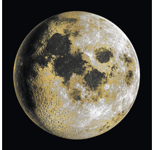 Volle maan met kraters