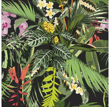 Tropisch planten- en bloemenpatroon