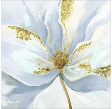 Geschilderde bloemenfoto met bloesems