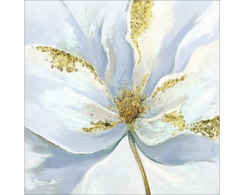 Geschilderde bloemenfoto met bloesems