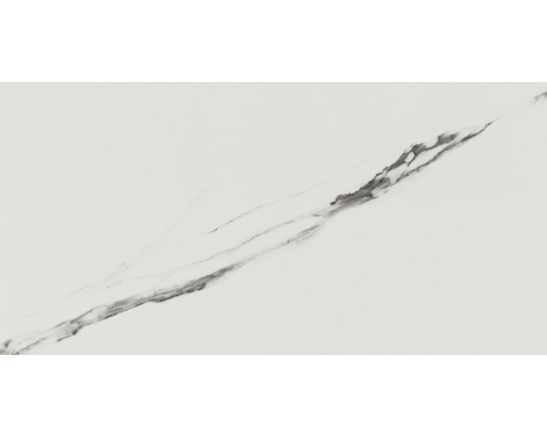 Wand- en vloertegel Rio grey mat 60x120 cm gerectificeerd Tegelpatroon met marmerlook