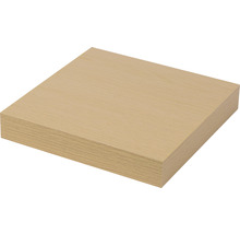 Vierkante meubelplaat van hout