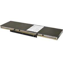 Wandplank met montage-instructies en beugel