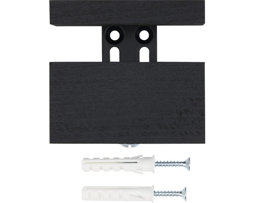 Wandbevestiging met schroeven en pluggen