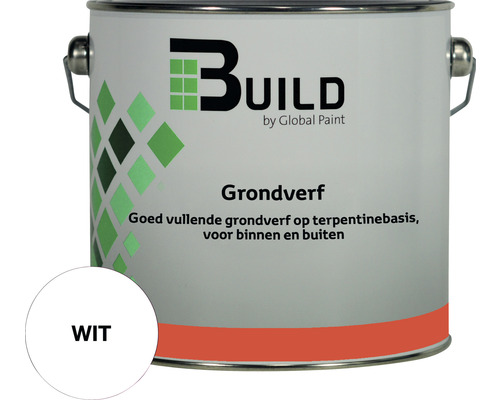 BUILD Grondverf wit 2,5 l