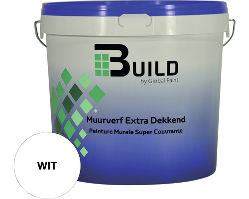 Emmer witte Build muurverf extra dekkend