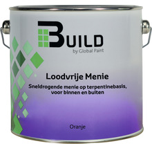 BUILD Loodvrije menie oranje 2,5 l