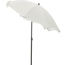 Tuinparasol met slinger en golvende rand
