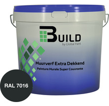 BUILD Muurverf extra dekkend RAL 7016 10 l
