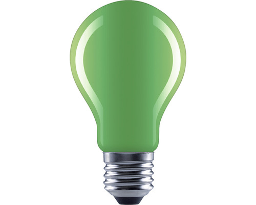 FLAIR LED lamp E27/4W A60 groen