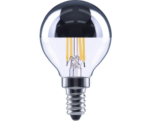 FLAIR LED kopspiegellamp E14/4W G45 warmwit zilver-helder
