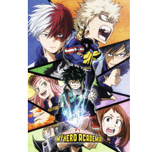 My Hero Academia Poster met personages uit de serie
