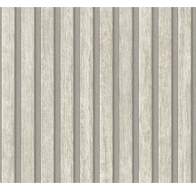 Behang met houten planken motief