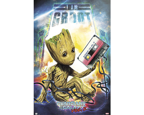 REINDERS Maxiposter Guardians Of The Galaxy Groot 61x91,5 cm