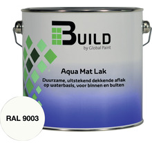Blik Aqua Mat Lak op waterbasis voor binnen en buiten