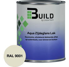 Verfemmer Aqua Zijdeglans Lak met kleurtint RAL 9001