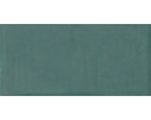 Groene keramische wandtegel