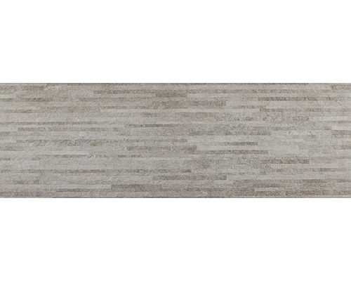 Grijze steengoed tegel in strokenlook