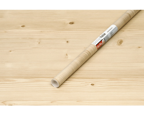 Decoratiefolie op houten ondergrond