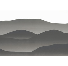 Illustratie van heuvels in een landschapsstijl