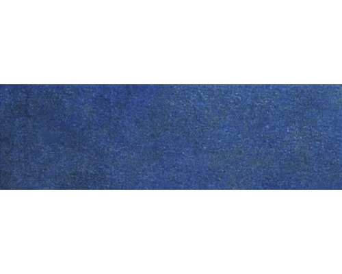 Blauwe vloertegel met licht gestructureerd oppervlak.