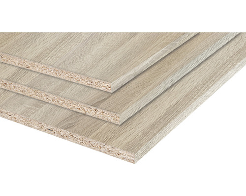 Meubelpaneel robson eiken tweezijdig afgewerkt 22x670x2500mm Spaanplaten met houtlook voor interieurbouw
