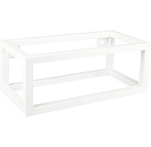 Witte wastafelonderkast frame