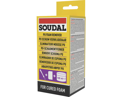 Soudal PU schuimverwijderaar 100 ml