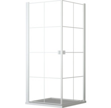 Douchecabine met frame en transparant glas