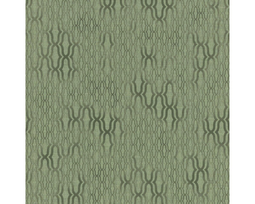 ERISMANN Vliesbehang 10259-07 Casual Chic effect-optiek groen Behang met geometrisch patroon