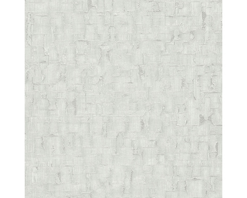 ERISMANN Vliesbehang 10260-31 Casual Chic effect-optiek grijs Wit structuurbehang met geometrisch motief